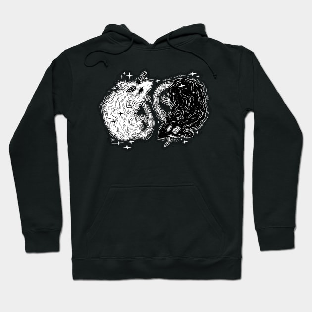 MYSTICAL RATS Hoodie by lOll3